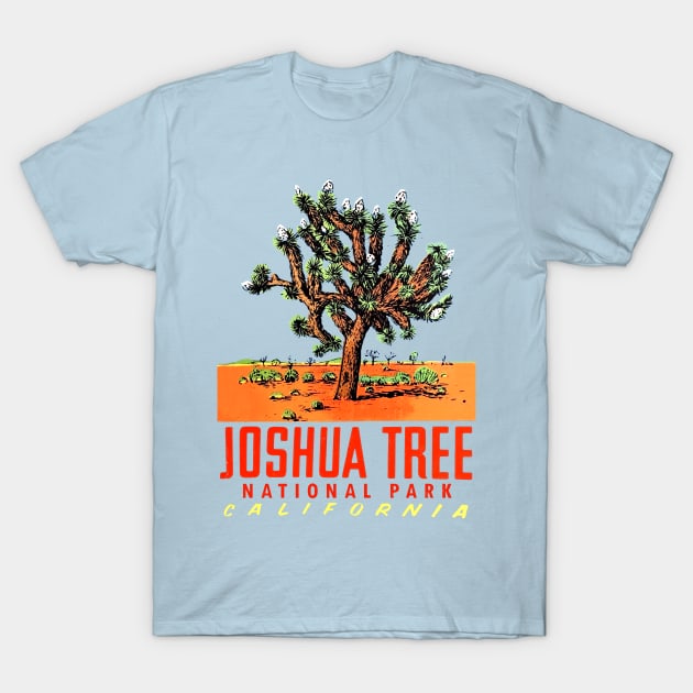 Joshua Tree National Park Vintage T-Shirt by Hilda74